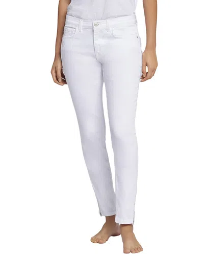 Current Elliott Current/elliott The Slider Blanc Skinny Leg Jean