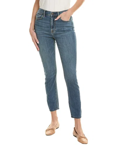 7 For All Mankind High-rise Gwenevere Pant In Blue