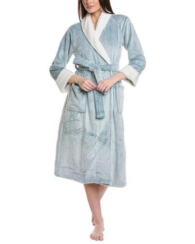 N Natori Frosted Robe In Green