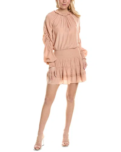 Ramy Brook Coralyn Drop-waist Dress In Pink
