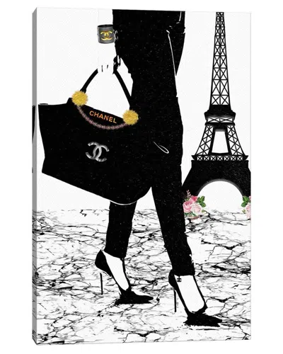 Icanvas Chanel In Paris By Pomaikai Barron Wall Art
