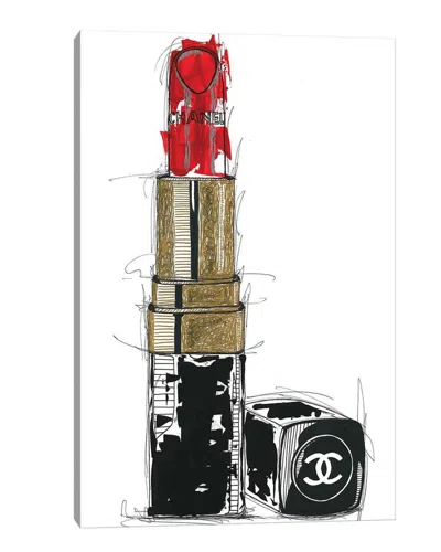 Icanvas Chanel Rouge By Frank Banda Wall Art