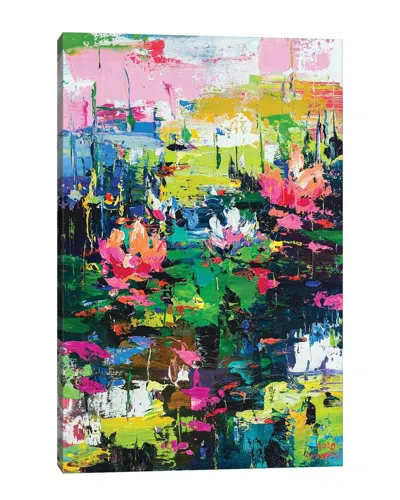 Icanvas Abstract Landscape (water Lilies) By Andrej Ostapchuk Wall Art