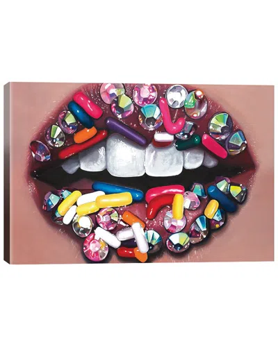 Icanvas Candy Lips By Julia Ryan Wall Art