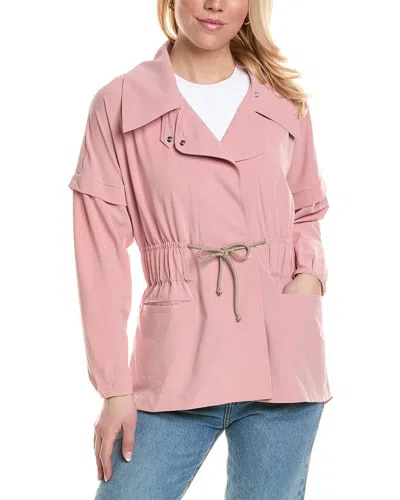 925 Fit Travel Light Jacket In Pink