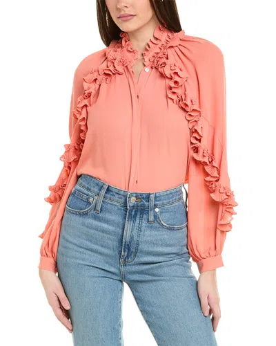 Ungaro Jenna Blouse In Pink