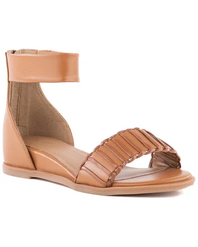 Seychelles Final Hour Leather Sandal In Brown