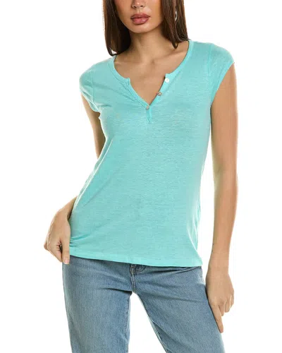 Chaser Tie-front Top In Blue