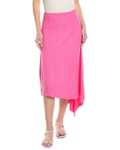 Stateside Rib Maxi Skirt In Pink