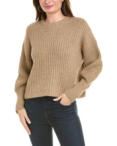Splendid Sarah Wool-blend Sweater In Brown