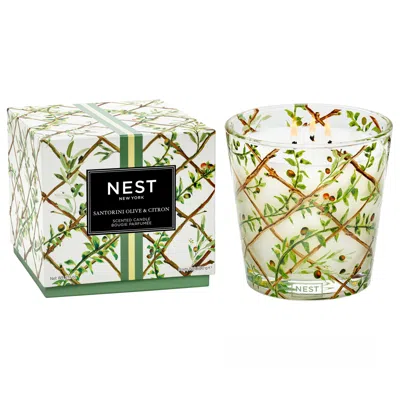 Nest Santorini Olive And Citron Candle In 21.1 oz (3-wick)