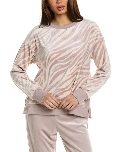 Donna Karan Sleepwear Sleep Top In Pink