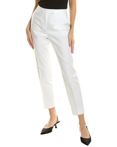 Elie Tahari Women's Stella Straight-leg Cropped Pants In White