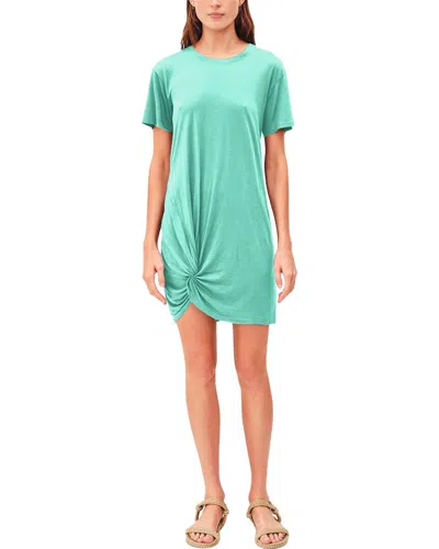 Sundry Side Twist T-shirt Dress In Green