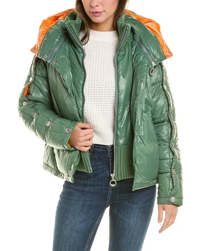 Noize Amelia Short Jacket In Green