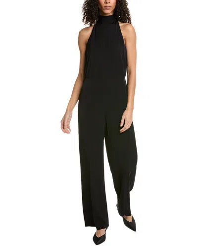 Theory Halter Jumpsuit In Black