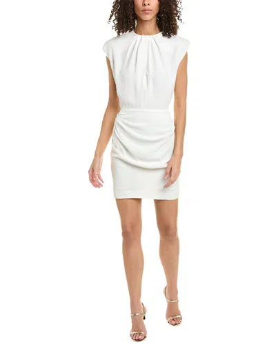 Iro Perine Embroidered Mini Dress In White