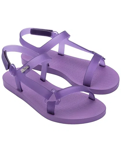 Melissa Shoes Sun Downtown Papete In Purple