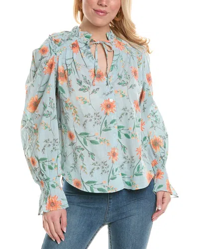 Free People Meant To Be Blouse In Multi
