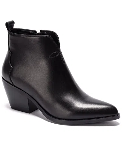 Soho Collective Quinn Leather Boot In Black