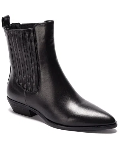 Soho Collective Jaclyn Leather Boot In Black