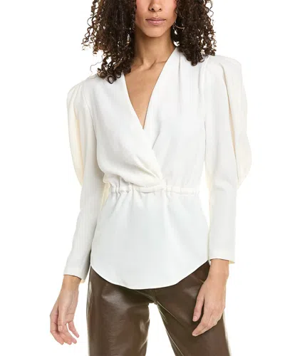 Iro Surplice Top In White