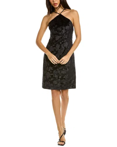 Rag & Bone Fara Floral-print Velvet Mini Dress In Black