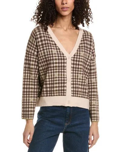 Rosewater Remi V-neck Cardigan In Brown