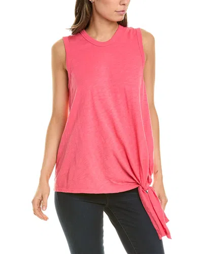 Wilt Side Tie Shell Top In Pink