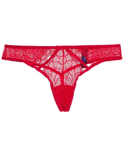 Journelle Karina Thong In Red