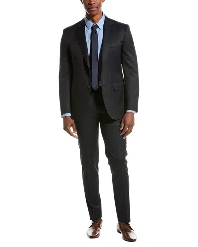 Canali 2pc Wool Suit In Blue