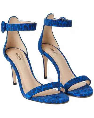 L Agence Gisele Ii Sandal In Blue