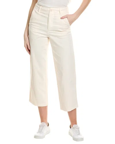 Monrow Wide Leg Chino In White