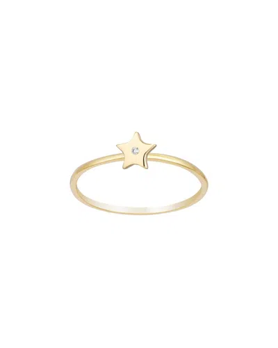Ariana Rabbani 14k 0.01 Ct. Tw. Diamond Star Ring