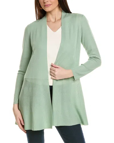 Anne Klein Monteray Cardigan In Green