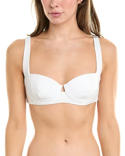 Onia Danica Bikini Top In White