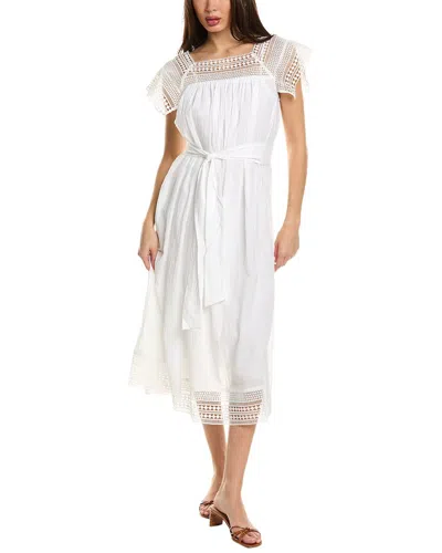 Joie Aspen Midi Dress In White