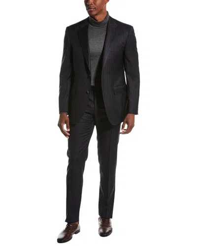 Canali 2pc Wool Suit In Multi