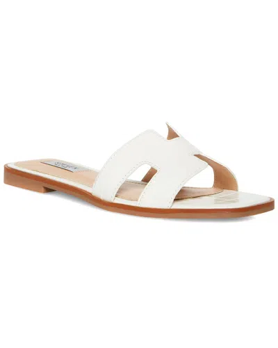 Steven By Steve Madden Eadie Sandal In White