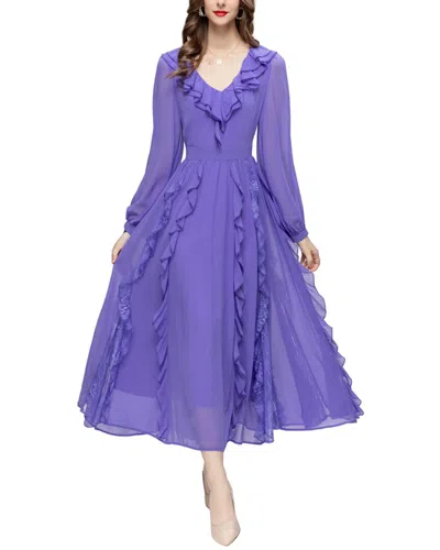 Burryco Maxi Dress In Purple
