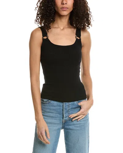 Project Social T Sabrina Rib Tank In Black