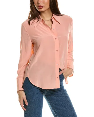 Equipment Leona Silk Shirt In Pink