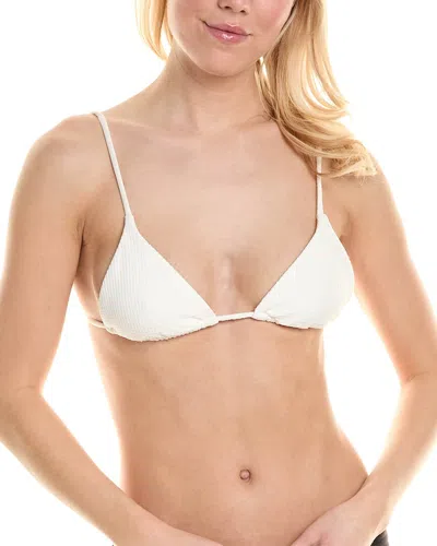 Onia Alexa Bikini Top In White