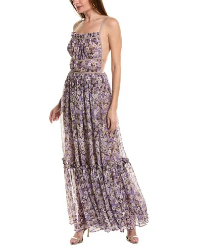 Sabina Musayev Mazu Maxi Dress In Purple