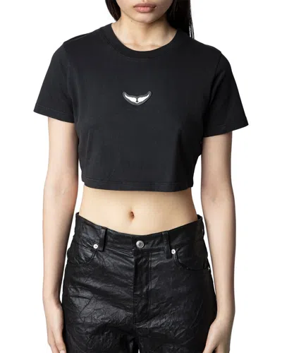 Zadig & Voltaire Carly T-shirt In Black