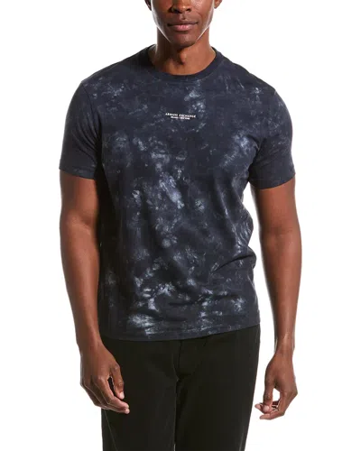 Armani Exchange Regular Fit T-shirt In Blue