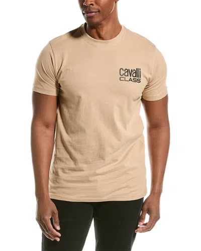 Cavalli Class T-shirt In Brown