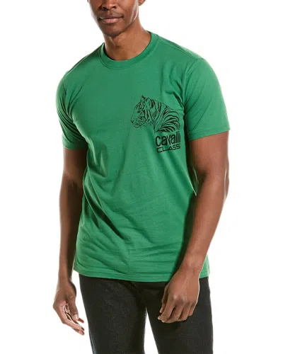 Cavalli Class T-shirt In Green