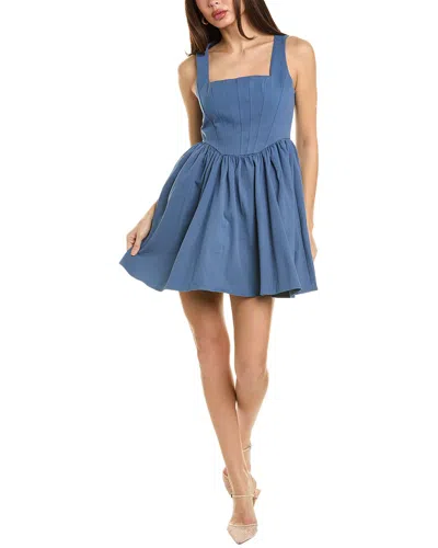 Lyra & Co Mini Dress In Blue