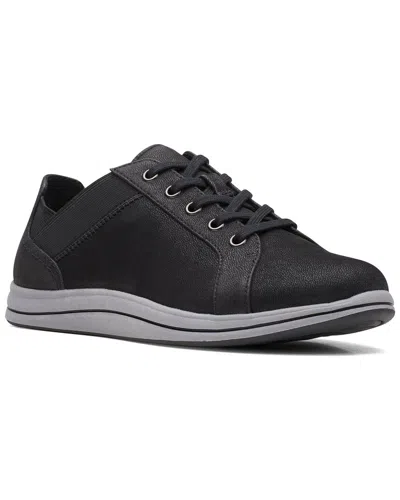 Clarks Women's Cloudsteppers Breeze Sky Lace-up Sneakers In Black